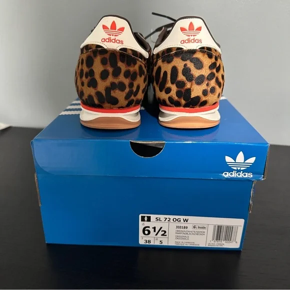 Adidas SL72 Leopard Sneakers - Picture 5 of 8